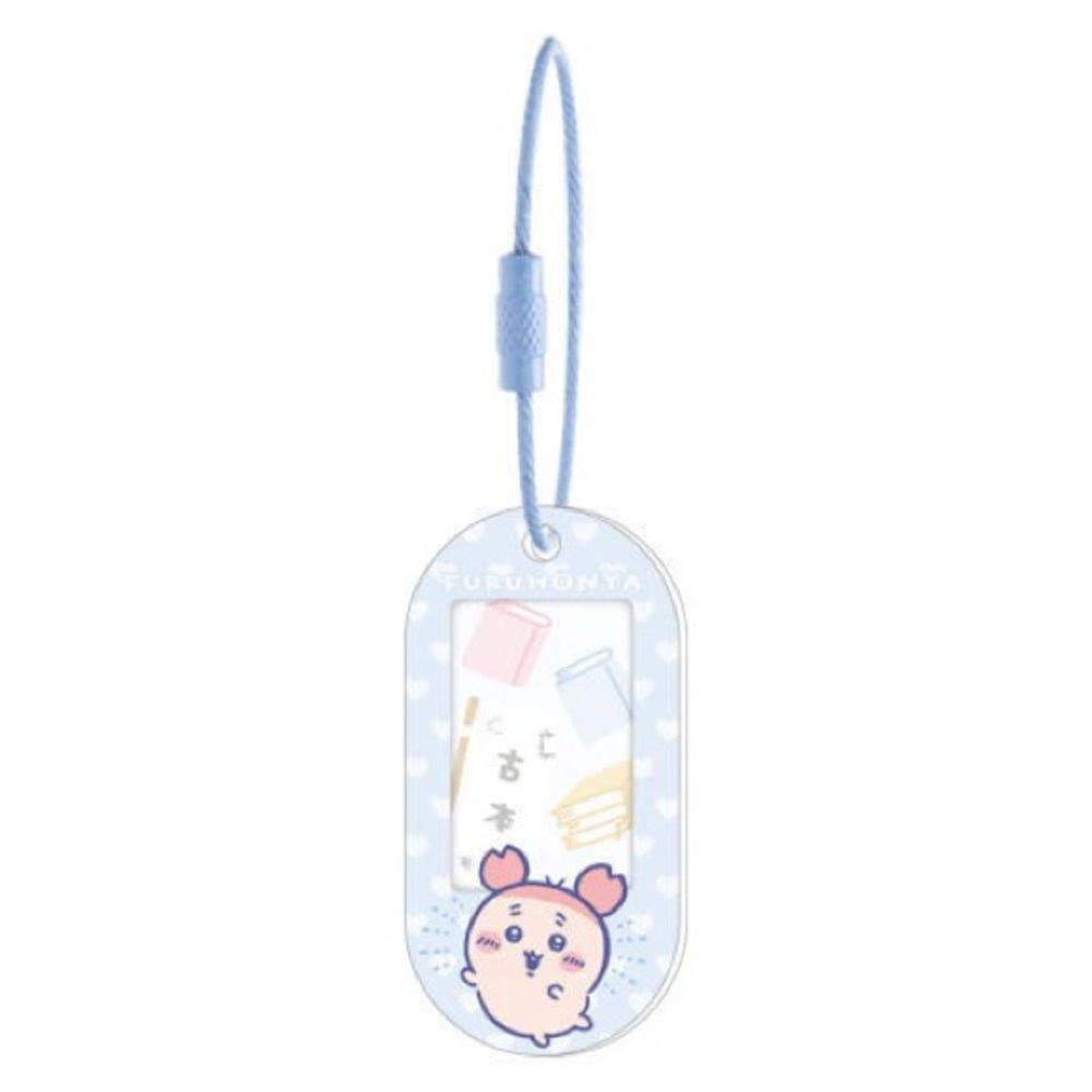 NWT Nagano Chiikawa Kani Acrylic Name Tag Photo Holder Keychain